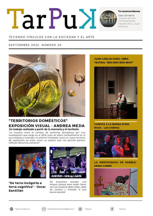 Portada │ Revista Digital Arte Contemporáneo │ TARPUK
